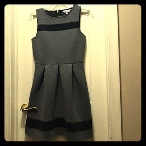 gray dress